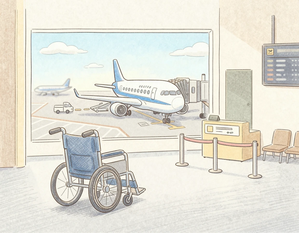 공항 휠체어 서비스